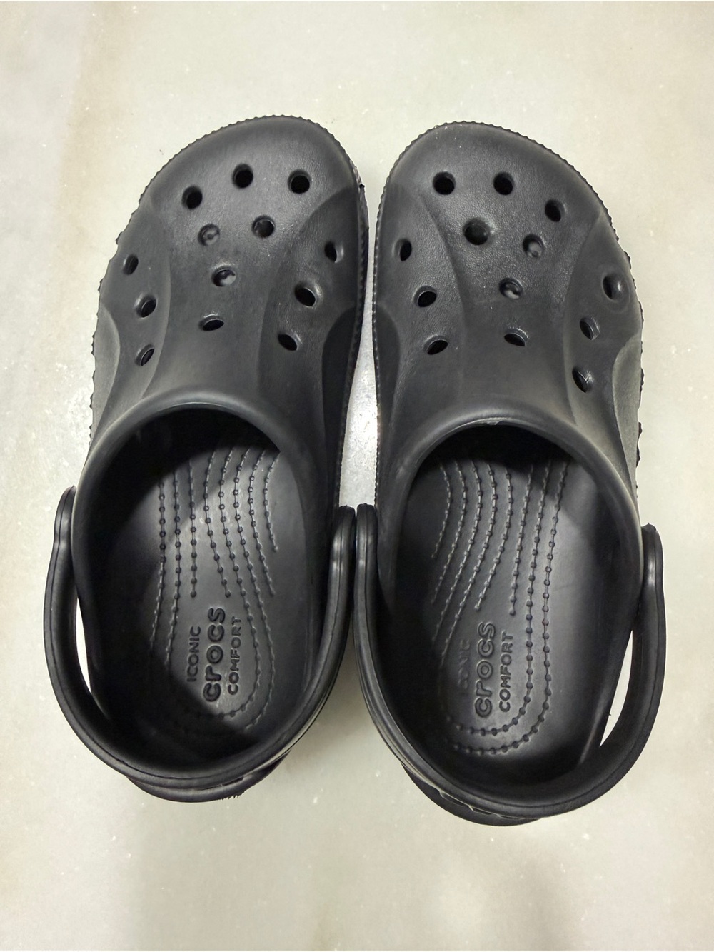 CROCS Kids Baya Clog with Heel Strap